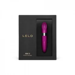 Lelo Mia 2 Deep Rose Lipstick Vibrator with Packaging