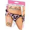 Lux Fetish Pretty In Pink Strap-On Harness