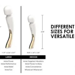 Lelo Smart Wand Sizes