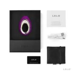 Lelo Alia Personal Massager deep Rose with Packaging