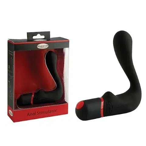 Malesation Anal Stimulator - Black with Packaging