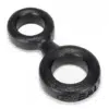 Oxballs 8-Ball Cock Ring and Ball Stretcher - Black