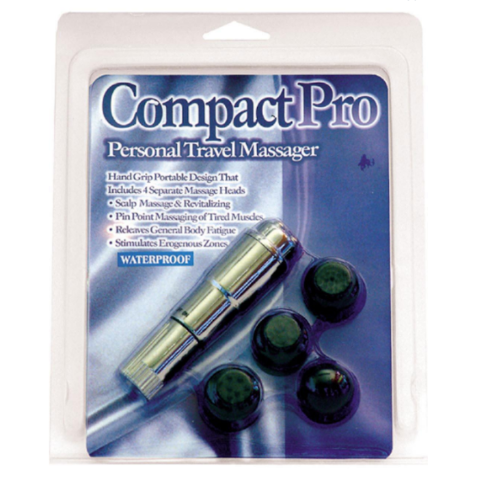 Seven Creations Compact Pro Massager - Chrome