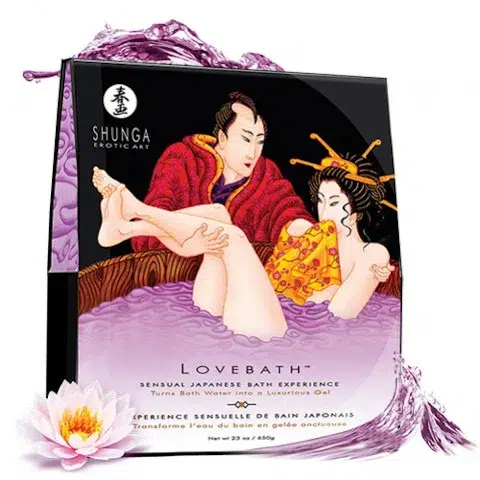 Shunga Lovebath Sensual Lotus Bath Gel