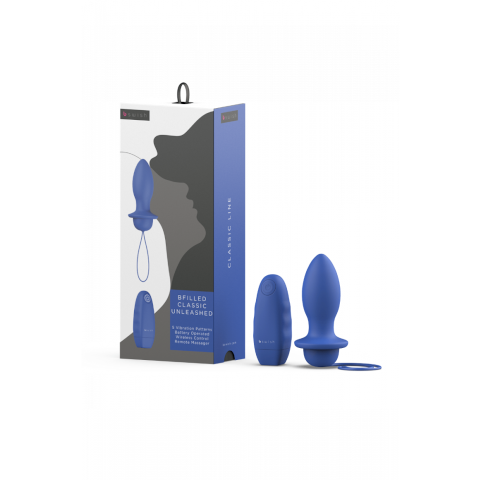 BSwish Bfilled Classic Vibrating Plug - Denim with Packaging