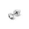 Diogol Anni Round Crystal - Silver - 25mm (T1)