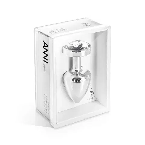 Diogol Anni Round Crystal Silver - 30 mm