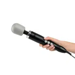 Doxy Personal Massager Black in Hand