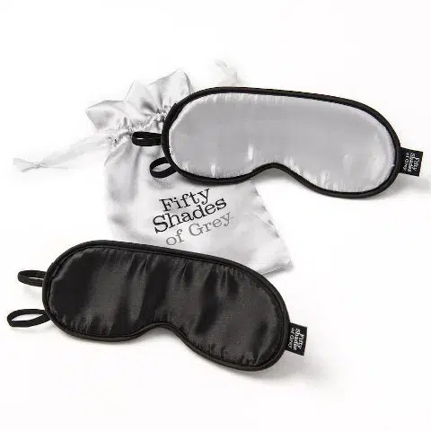 Fifty Shades of Grey No Peeking Soft Twin Blindfold Set - Image 2