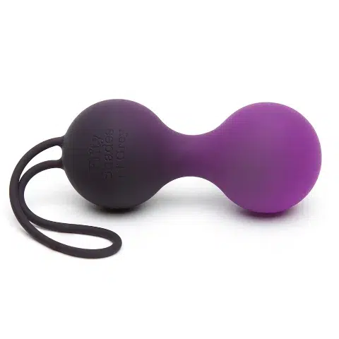 Fifty Shades of Grey Inner Goddess Color-Changing Jiggle Balls purple
