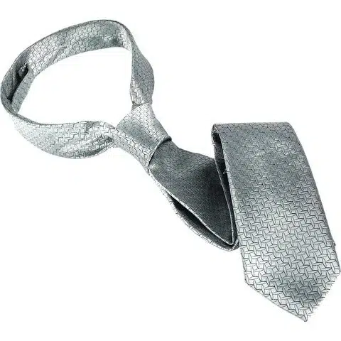Fifty Shades of Grey Christian Grey's Silver Tie