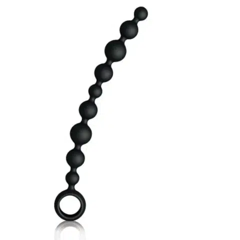 JoyDivision Anal Beads Wave Long - Black