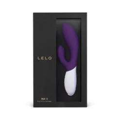 Lelo Ina Wave Rabbit Vibrator Plumb with Packaging