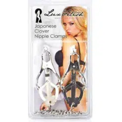 Alternative view of Lux Fetish Japanese Clover Clamps