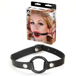 Lux Fetish O-Ring Ball Gag - Black