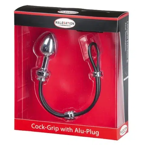 Malesation Cock Grip with Alu-Plug - Small