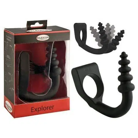 Malesation Explorer Ring Plug Black