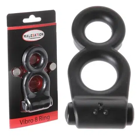 Malesation Vibro 8 Ring with Packaging