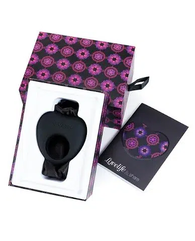 OhMiBod Lovelife Share Couples Vibrator - Black with Packaging