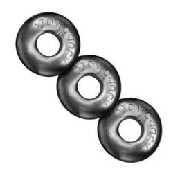 Oxballs Ringer 3 Pack Cock Rings - Steel