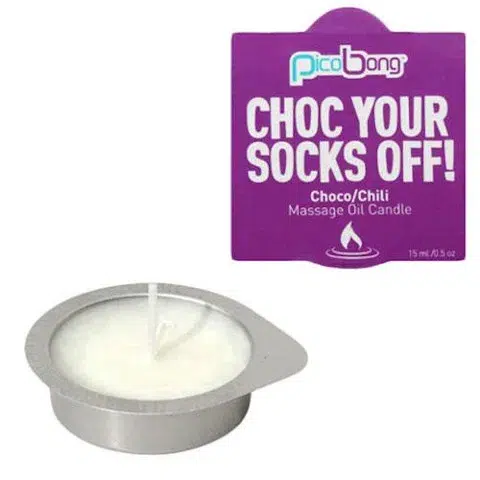 PicoBong Massage Oil Candle Chocolate/Chilli