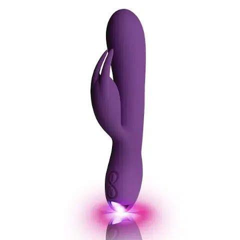 Rocks-Off Flutter Rabbit - Purple