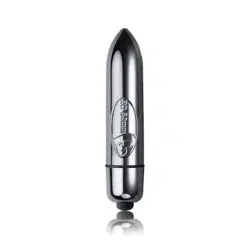 Rocks-Off RO-80mm Bullet 1 Speed - Silver Vibrator
