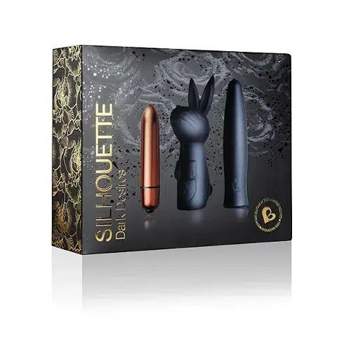 Rocks-Off Silhouette Dark Desires Kit Packaging