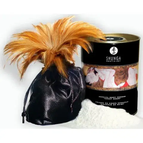 Shunga Sweet Snow Edible Body Powder - Strawberry