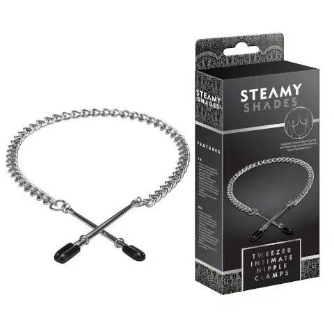 Steamy Shades Tweezer Intimate Nipple Clamps