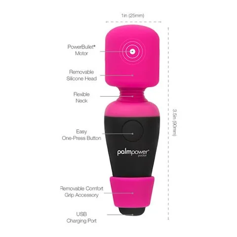 Swan PalmPower Pocket Rechargeable Massager