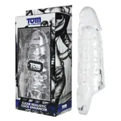 Tom Of Finland Clear Realistic Cock Enhancer
